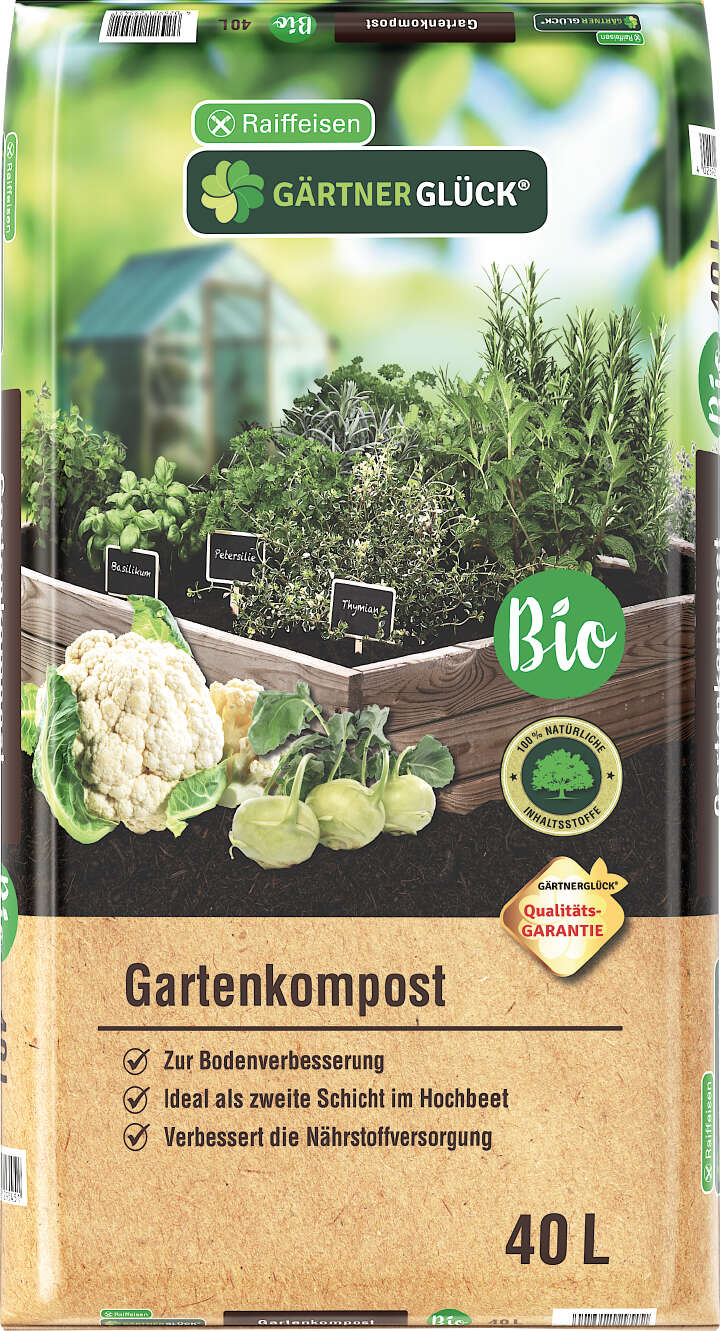 GÄRTNERGLÜCK Torffreier Gartenkompost